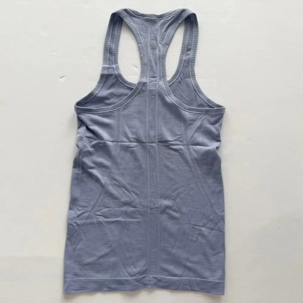 Lululemon Swiftly Tech Racerback Tank Lavender Dusk Purple Size 4 Original Fit